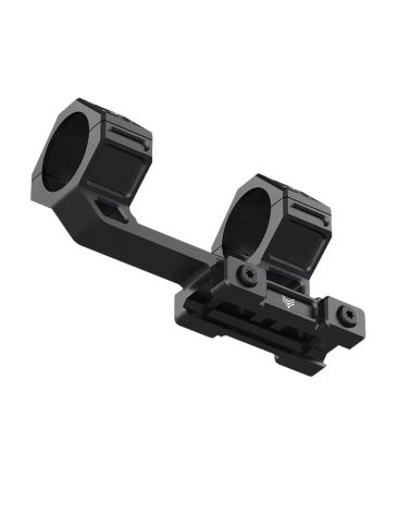 Montage Swampfox Hostile Engagement 30 mm monobloc avec offset 2 pouces et supports RMR 45 degrés pour lunette LPVO