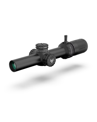 Pack lunette Swampfox Arrowhead 1 6x24 LPVO avec montage monobloc 30 mm Hostile Engagement pour AR15 tir tactique