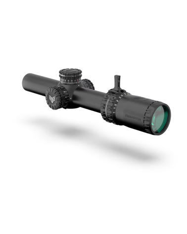 Pack lunette Swampfox Arrowhead 1 6x24 LPVO avec montage monobloc 30 mm Hostile Engagement pour AR15 tir tactique