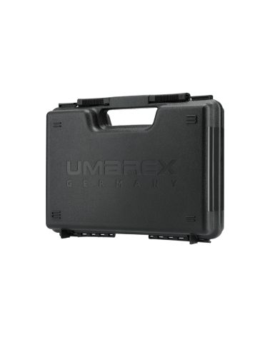Pistolet Glock 17 Gen5 T4E Umarex calibre 43 CO2 finition coyote avec blowback réaliste et rail picatinny
