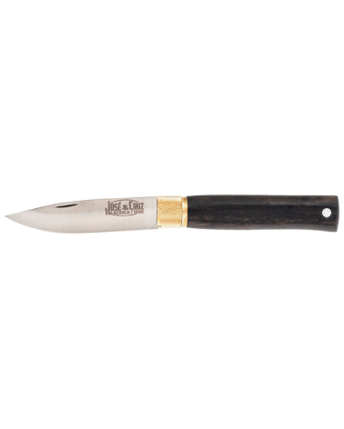 Couteau pliant José Da Cruz Merendeira inox lame 85 mm avec manche en ébène