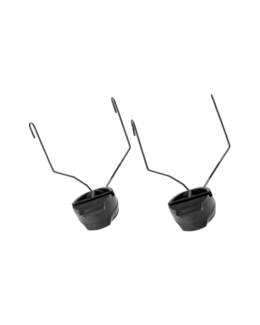 Rail adaptateur SRD FMA noir pour casque tactique permettant fixation d accessoires comme lampe ou caméra