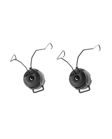 Rail adaptateur SRD FMA noir pour casque tactique permettant fixation d accessoires comme lampe ou caméra