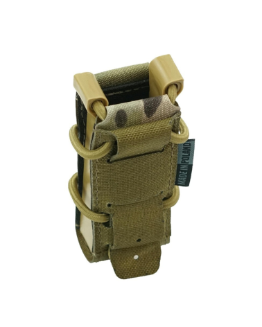 Porte chargeur pistolet Templars Gear multicam fast pouch MOLLE pour chargeur double stack avec retention elastique