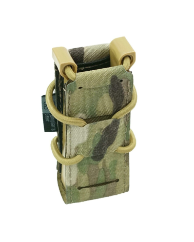 Porte chargeur pistolet Templars Gear multicam fast pouch MOLLE pour chargeur double stack avec retention elastique