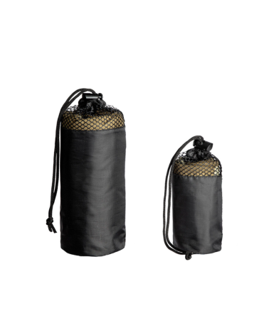 Serviette microfibre A10 Equipment 40x80 cm vert olive compacte sechage rapide avec housse transport
