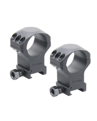 Colliers 30 mm Vector Optics Accu Picatinny haut pour montage lunette precision aluminium CNC