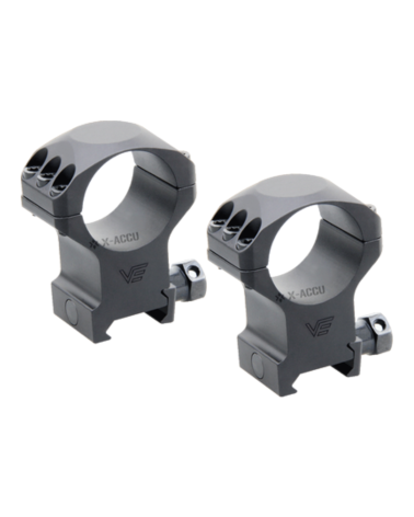 Colliers 30 mm Vector Optics Accu Picatinny haut pour montage lunette precision aluminium CNC