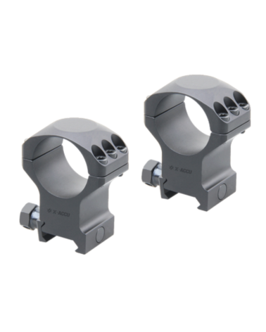 Colliers 30 mm Vector Optics Accu Picatinny haut pour montage lunette precision aluminium CNC