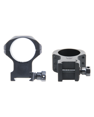 Colliers 30 mm Vector Optics Accu Picatinny medium pour montage lunette precision aluminium CNC