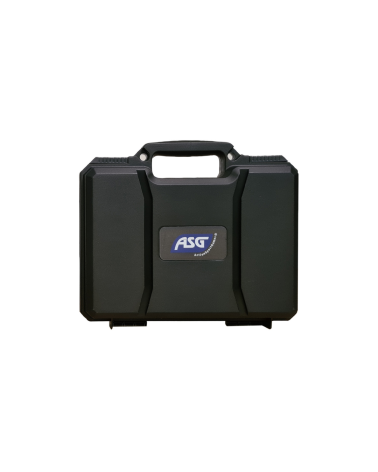 Mallette rigide ASG 31 cm noire avec mousse pour transport pistolet