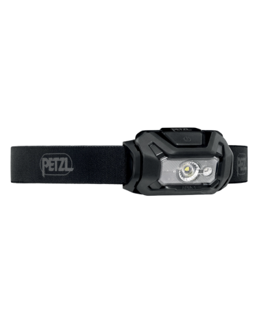Lampe frontale Petzl Aria 1 RGB noire 350 lumens avec eclairage tactique