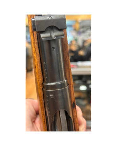 Gewehr 1911 (G 11) calibre 7,5×55 Swiss  fusil historique Schmidt-Rubin, crosse bois et garnitures d’époque.