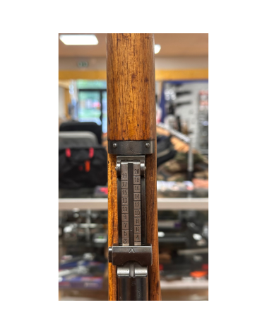 Gewehr 1911 (G 11) calibre 7,5×55 Swiss  fusil historique Schmidt-Rubin, crosse bois et garnitures d’époque.