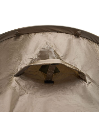Tente tunnel ARES Pyrene vert olive ultralegere avec moustiquaire et ventilation complete pour bivouac