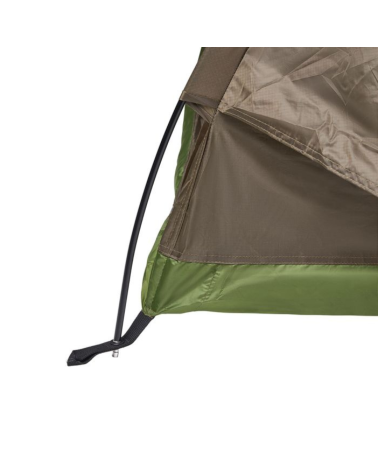 Tente tunnel ARES Pyrene vert olive ultralegere avec moustiquaire et ventilation complete pour bivouac