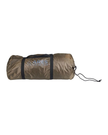 Tente tunnel ARES Pyrene vert olive ultralegere avec moustiquaire et ventilation complete pour bivouac