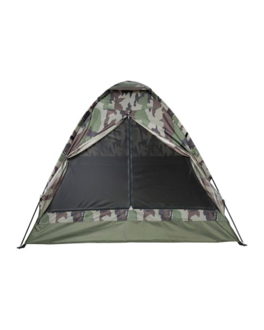 Tente igloo biplace ARES camouflage FR CE avec moustiquaire et ventilation pour bivouac