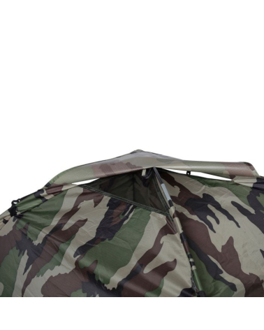 Tente igloo biplace ARES camouflage FR CE avec moustiquaire et ventilation pour bivouac