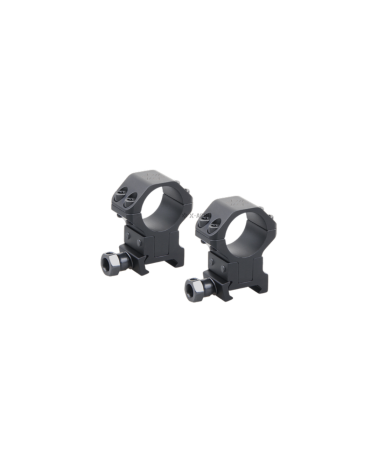 Paire de colliers de montage réglables conçus pour les lunettes avec tube de 25,4 mm