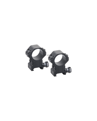 Paire de colliers de montage réglables conçus pour les lunettes avec tube de 25,4 mm