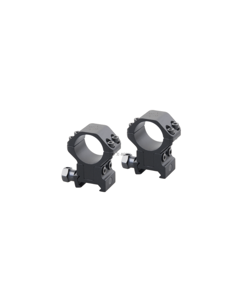 Paire de colliers de montage réglables conçus pour les lunettes avec tube de 25,4 mm