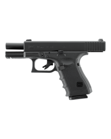 Réplique airsoft GLOCK 19 GEN4 gaz 6mm noir sous licence officielle GLOCK