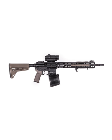 Hand stop Magpul MLOK FDE avec index panel et rail cover pour controle arme