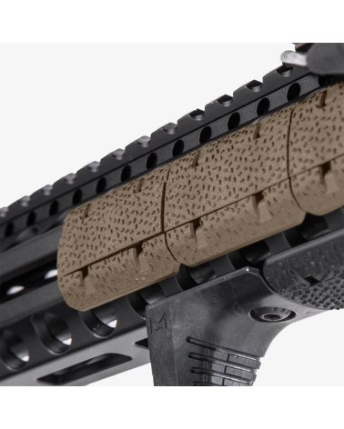 Couvre rails Magpul MLOK Type 2 FDE kit 6 pieces pour protection et ergonomie garde main