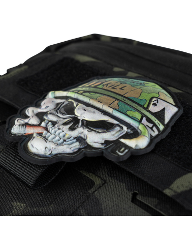 Patch 3D UV crane Vietnam 101 Inc avec fixation velcro tactique resistant