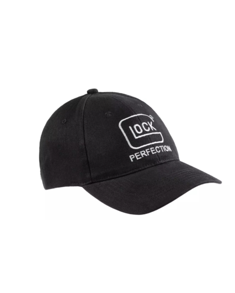 Casquette Glock noire Glock Perfection avec logo brode pour tir sportif et usage tactique
