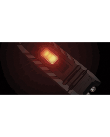 Lampe cravate Nitecore THUMB 85 lumens rechargeable LED compacte avec clip et modes rouge blanc