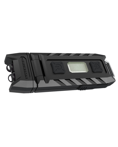 Lampe cravate Nitecore THUMB 85 lumens rechargeable LED compacte avec clip et modes rouge blanc