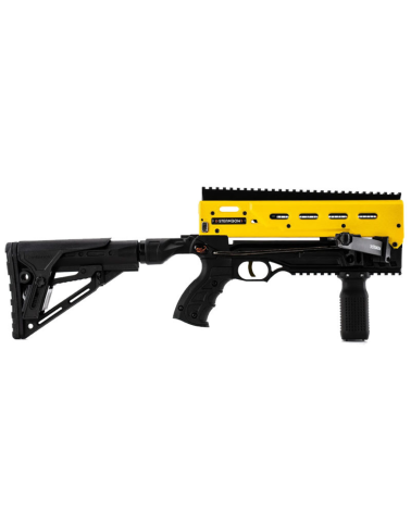 Arbalete Steambow AR Series B08 Tactical calibre 68 compacte avec chargeur 8 coups et accessoires