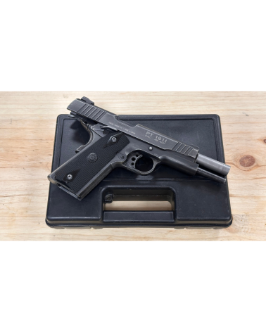 Pistolet Taurus PT1911 noir calibre 45 ACP occasion avec canon 127 mm et carcasse acier