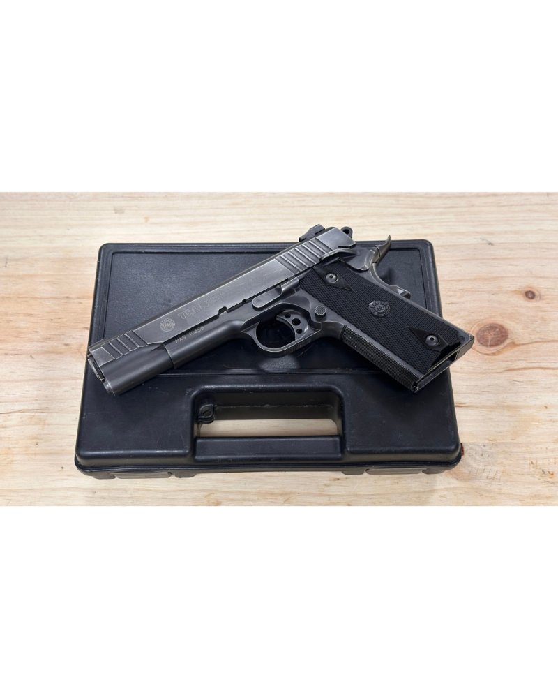 Pistolet Taurus PT1911 noir calibre 45 ACP occasion avec canon 127 mm et carcasse acier