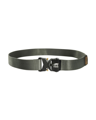 Ceinture tactique elastique Tasmanian Tiger QR Stretchbelt vert SGO avec boucle metallique rapide