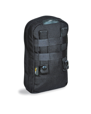 Poche tactique noire Tasmanian Tiger TT Tac Pouch 7 avec systeme MOLLE et rangement pour radio et accessoires