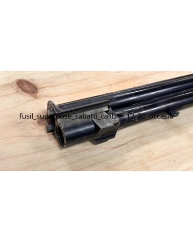 Fusil superposé Sabatti calibre 12 70 d occasion pour chasse et tir sportif