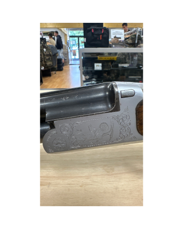 Fusil superposé Sabatti calibre 12 70 d occasion pour chasse et tir sportif