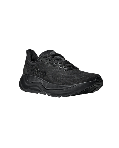 Chaussure de running Hoka Arahi 8 Wide noire avec technologie H Frame stabilité et amorti EVA double densité
