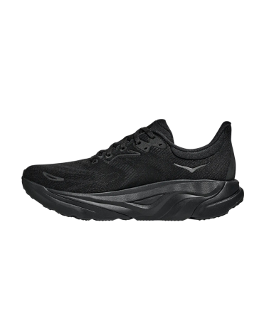 Chaussure de running Hoka Arahi 8 Wide noire avec technologie H Frame stabilité et amorti EVA double densité