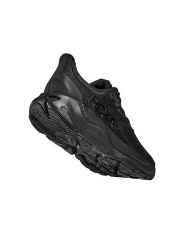 Chaussure de running Hoka Arahi 8 Wide noire avec technologie H Frame stabilité et amorti EVA double densité