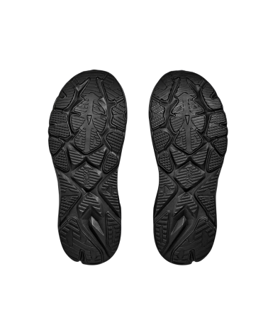 Chaussure de running Hoka Arahi 8 Wide noire avec technologie H Frame stabilité et amorti EVA double densité