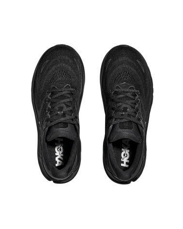 Chaussure de running Hoka Arahi 8 Wide noire avec technologie H Frame stabilité et amorti EVA double densité