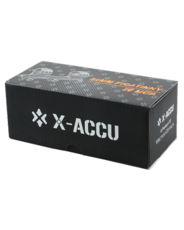 Montage monobloc Vector Optics 34 mm Picatinny 20 MOA medium pour lunette tir longue distance et precision