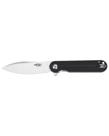 Couteau Ganzo Firebird FH922BK pliant avec lame noire et manche G10 pour EDC outdoor et usage quotidien robuste et fiable