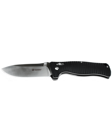 Couteau Ganzo Firebird F720 BK pliant EDC noir lame acier robuste usage outdoor et quotidien