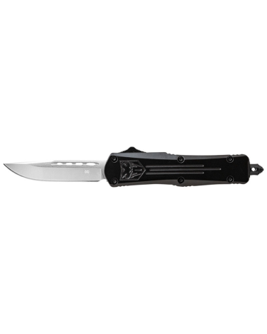 Couteau CobraTec Medium FS 3 OTF Black automatique lame tactique noire usage EDC et outdoor