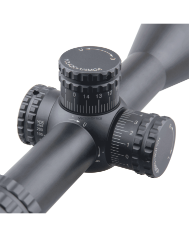 Lunette Vector Optics Hugo 3-12x44 SFP tube 25 4 mm reticule VOW 10BDC pour tir sportif et chasse petit gibier
